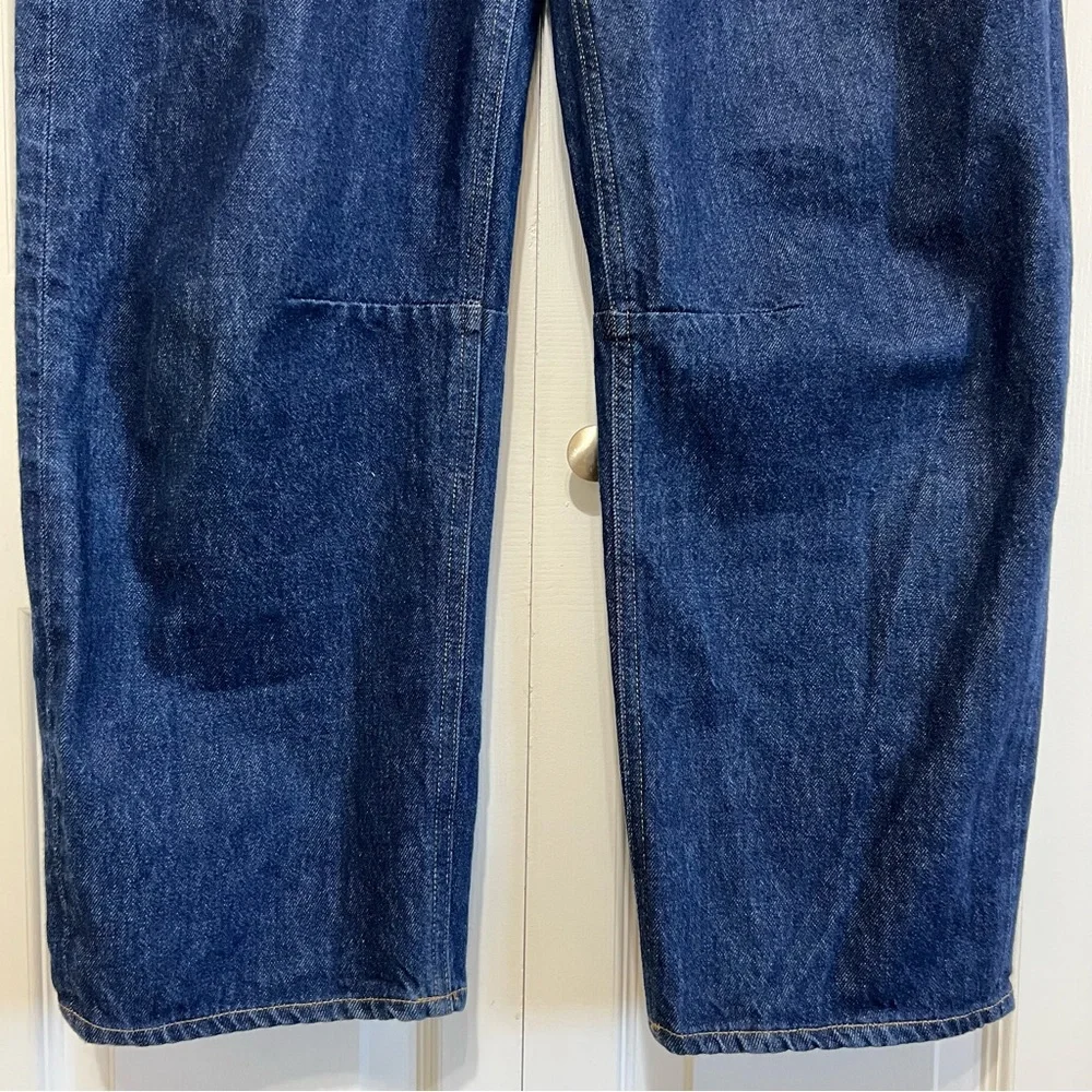 Citizens Of Humanity Navy Wide Leg Jeans - Picture 7 of 16